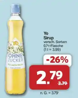 Famila Nord West Yo Sirup Angebot