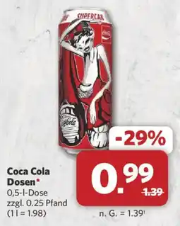 Combi Coca Cola Dosen Angebot