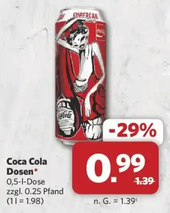 Combi Coca Cola Dosen Angebot