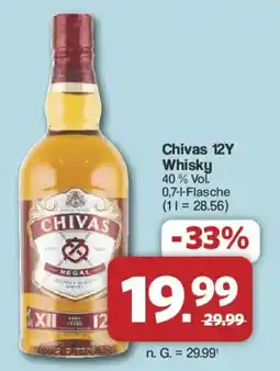Famila Nord West Chivas 12Y Whisky Angebot