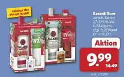 Combi Bacardí Rum Angebot