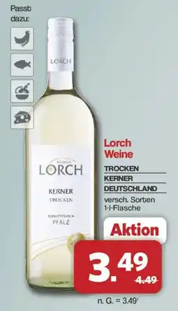 Famila Nord West Lorch Weine KERNER TROCKEN Angebot