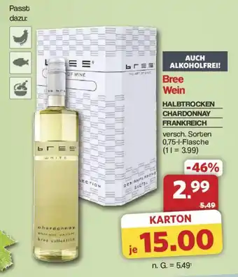 Famila Nord West Bree Wein Angebot