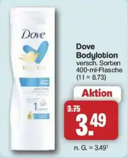 Famila Nord West Dove Bodylotion Angebot