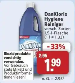 Combi DanKlorix Hygiene Reiniger Angebot