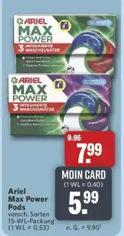 Combi Ariel Max Power Pods Angebot