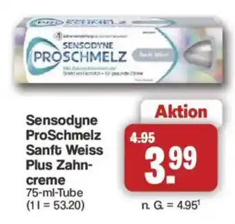 Famila Nord West Sensodyne ProSchmelz Sanft Weiss Plus Zahncreme Angebot