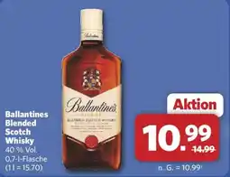 Combi Ballantines Blended Scotch Whisky Angebot