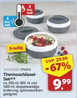 Famila Nord West Gourmetmaxx thermoschüssel-set Angebot