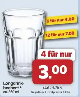 Famila Nord West Longdrink-becher** Angebot