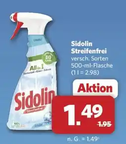 Combi Sidolin Streifenfrei Angebot