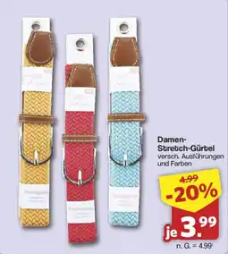 Famila Nord West Damen-Stretch-Gürtel Angebot