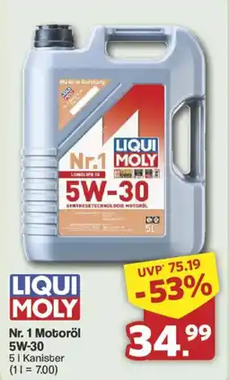 Famila Nord West LIQUI MOLY Nr. 1 Motoröl 5W-30 Angebot