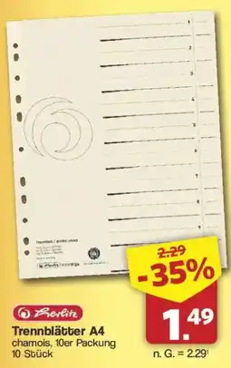 Famila Nord West Berlitz Trennblätter A4 Angebot