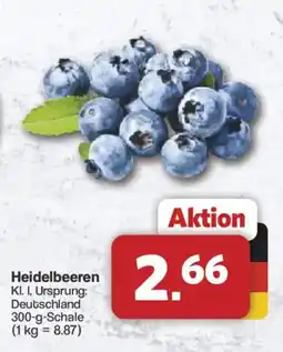 Famila Nord West Heidelbeeren Angebot