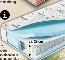 Ostermann Sansibar 7-Zonen-Taschenfederkernmatratze Tondern Angebot