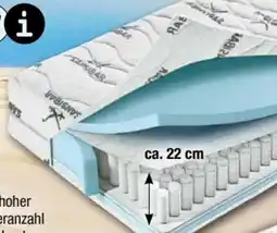 Ostermann Sansibar 7-Zonen-Taschenfederkernmatratze 500 Brande Angebot