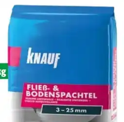Hagebau Knauf Fließ- & Bodenspachtel Angebot