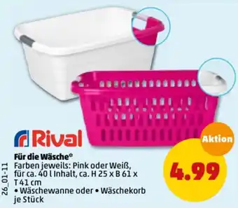 PENNY Rival Für die Wäsche Angebot