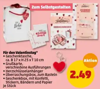 PENNY Für den Valentinstag 17x23x10cm Angebot