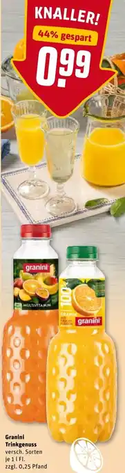 REWE Center Granini Trinkgenuss 1L Angebot