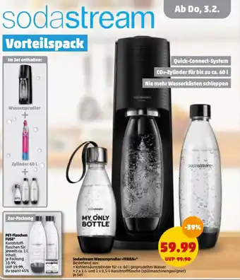 PENNY Sodastream Wassersprudler Terra Angebot