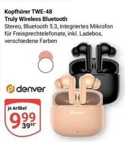 Globus Kopfhörer TWE-48 Angebot