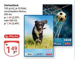 Globus Zeichenblock Angebot