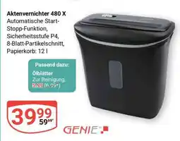 Globus Aktenvernichter 480 X Angebot