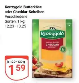 Globus Kerrygold Butterkäse oder Cheddar Scheiben Angebot