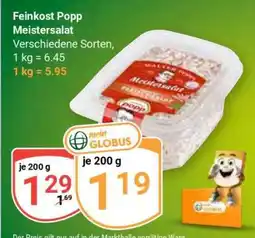 Globus Feinkost Popp Meistersala Angebot