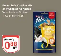 Globus Purina Felix Knabber-Mix Angebot