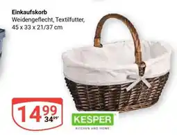 Globus Einkaufskorb Angebot