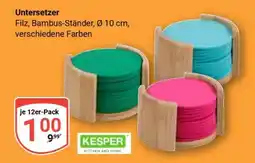 Globus Untersetzer Angebot