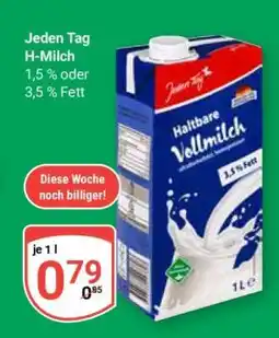 Globus Jeden Tag H-Milch Angebot