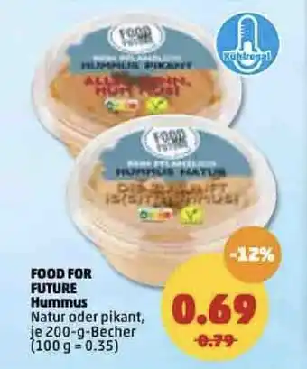 PENNY Food for Future Hummus 200g Angebot