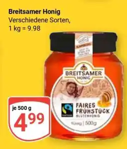 Globus Breitsamer Honig Angebot