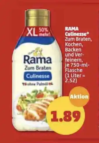 PENNY Rama Culinesse 750ml Angebot