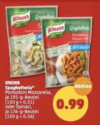 PENNY Knorr Spaghetteria 195g, 176g Angebot