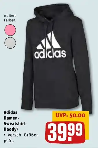 REWE Center Adidas Damen Sweatshirt Hoody Angebot