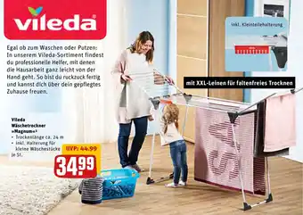 REWE Center Vileda Wäschetrockner Magnum Angebot