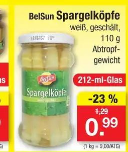 Zimmermann Belsun spargelköpfe Angebot