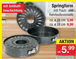 Zimmermann Springform Angebot