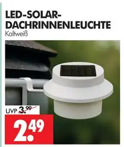 Wreesmann Led-solar-dachrinnenleuchte Angebot