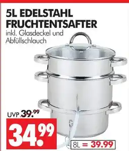 Wreesmann Edelstahl fruchtentsafter Angebot
