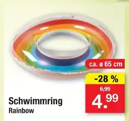 Zimmermann Schwimmring rainbow Angebot