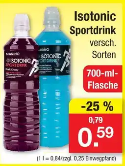 Zimmermann Isotonic sportdrink Angebot