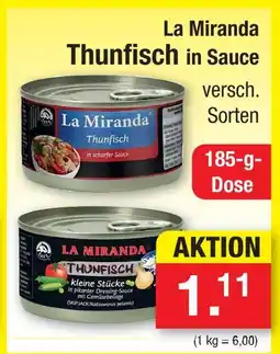 Zimmermann La miranda thunfisch in sauce Angebot