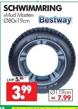 Wreesmann Bestway schwimmring mud master Angebot