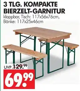 Wreesmann Kompakte bierzelt-garnitur Angebot